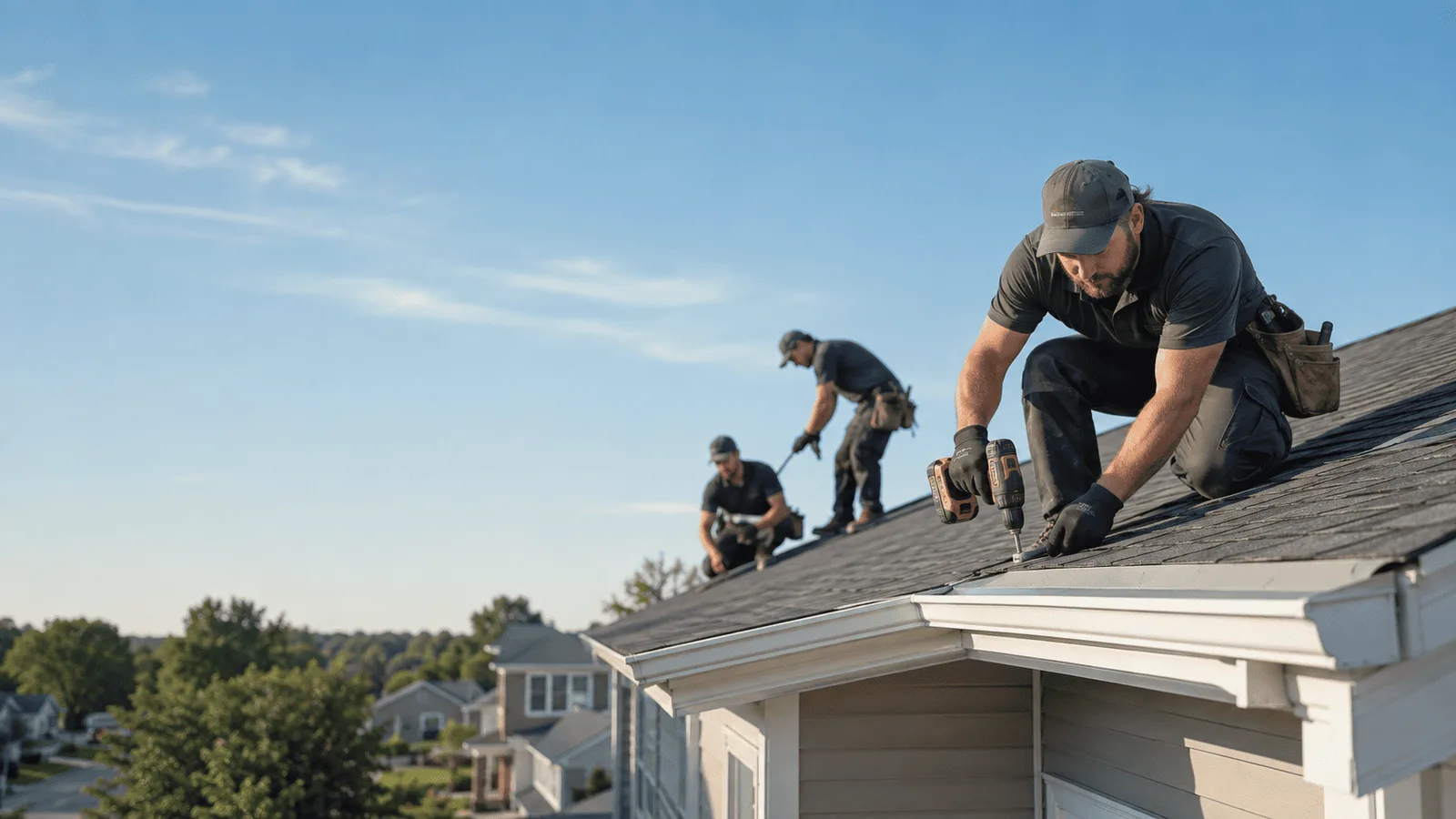 Fascia Repair in Columbus, IN around you